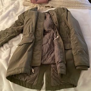 Abercrombie and Fitch Quilted Jacket